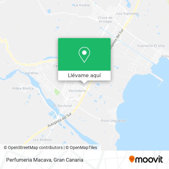 Mapa Perfumeria Macava