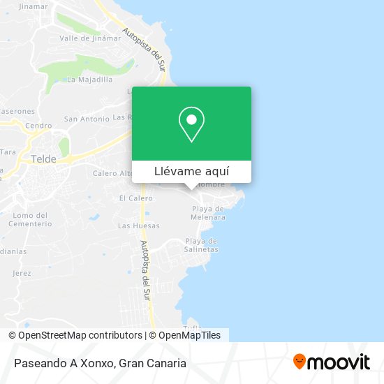 Mapa Paseando A Xonxo