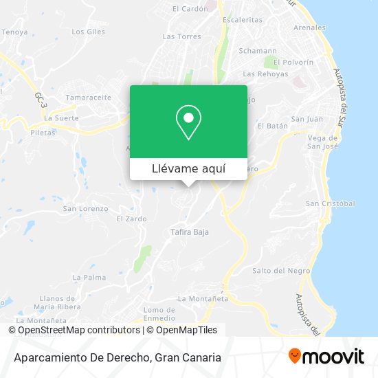 Mapa Aparcamiento De Derecho
