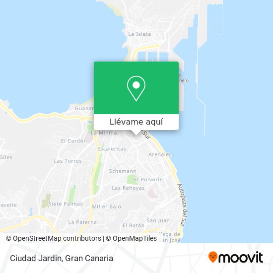Mapa Ciudad Jardin