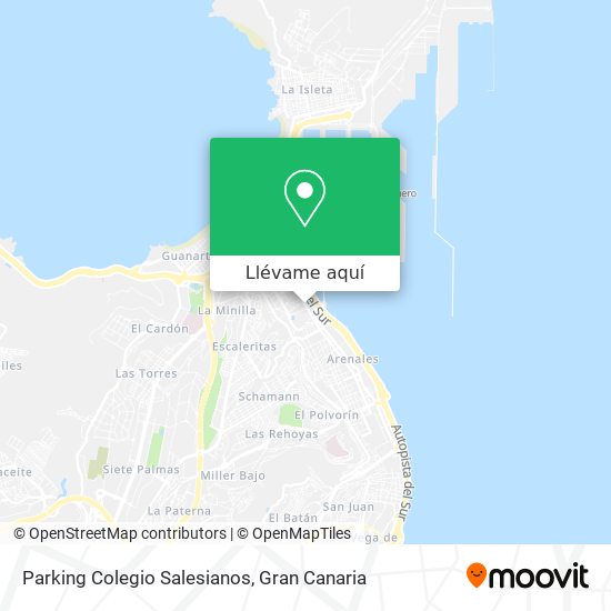 Cómo llegar Parking Colegio Salesianos en Las Palmas De Gran Canaria en Autobús?