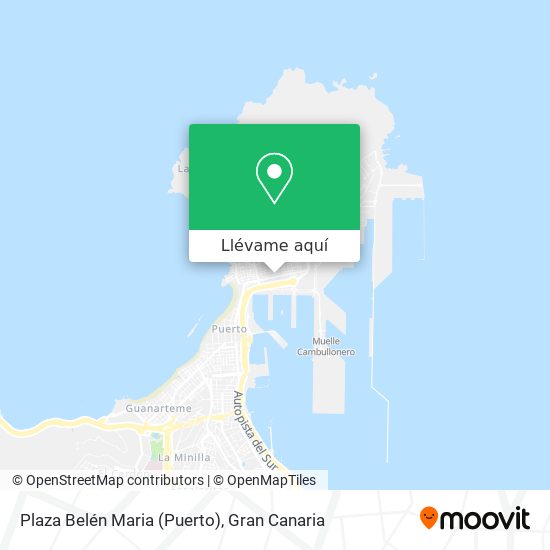 Mapa Plaza Belén Maria (Puerto)