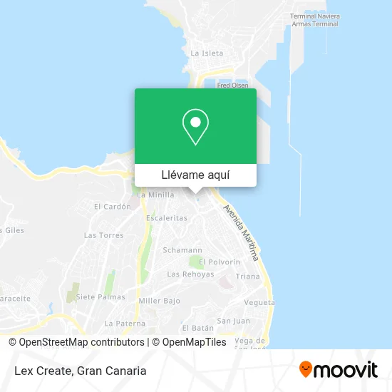 Mapa Lex Create