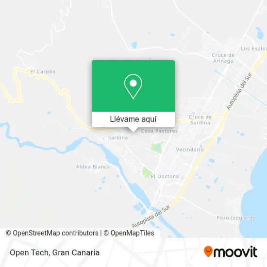 Mapa Open Tech