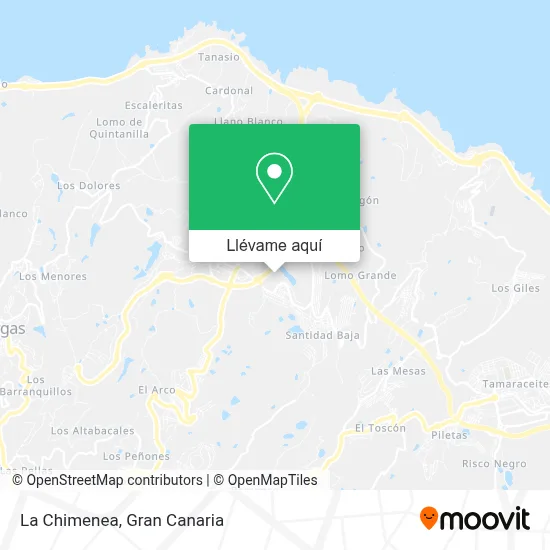 Mapa La Chimenea