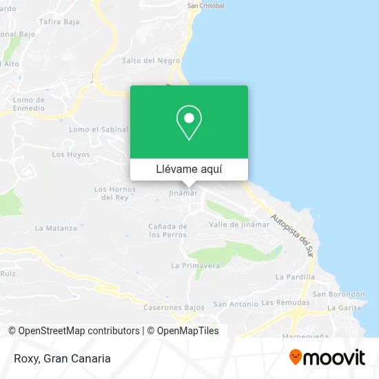 Mapa Roxy
