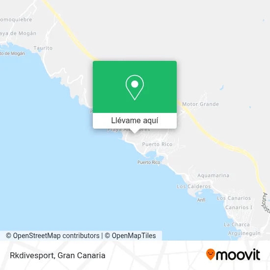 Mapa Rkdivesport
