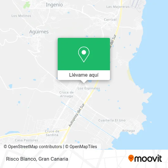 Mapa Risco Blanco