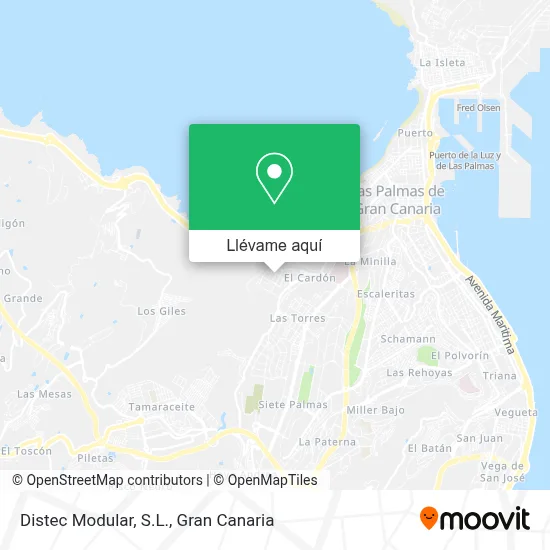 Mapa Distec Modular, S.L.