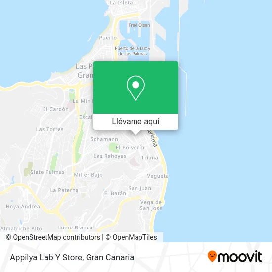 Mapa Appilya Lab Y Store