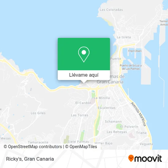 Mapa Ricky's