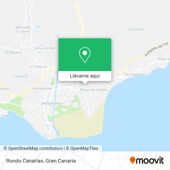 Mapa Rondo Canarias