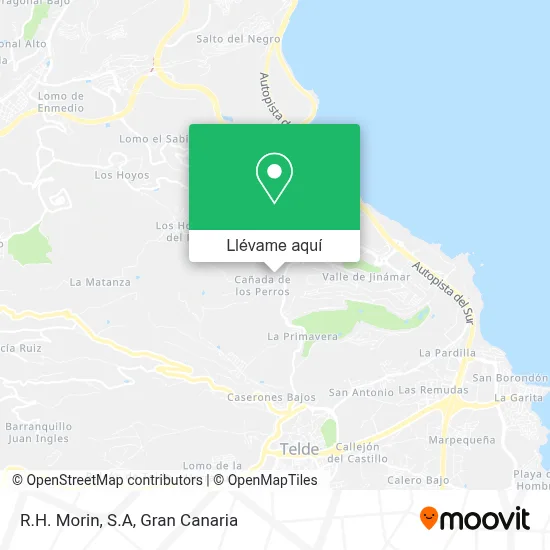 Mapa R.H. Morin, S.A