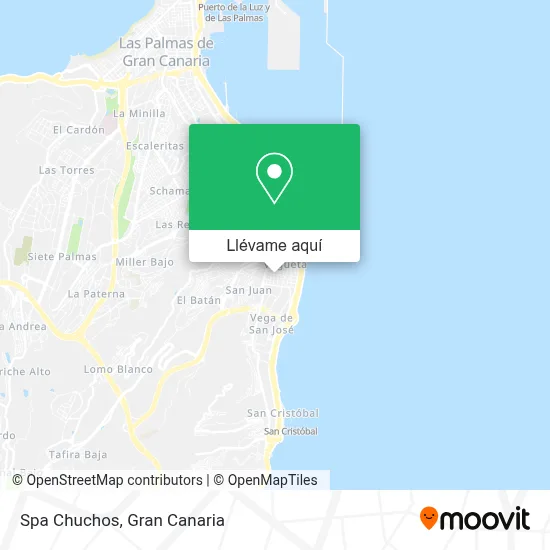Mapa Spa Chuchos