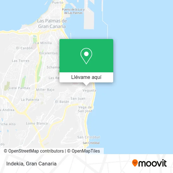 Mapa Indekia