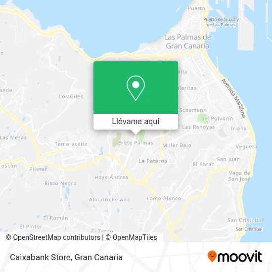 Mapa Caixabank Store