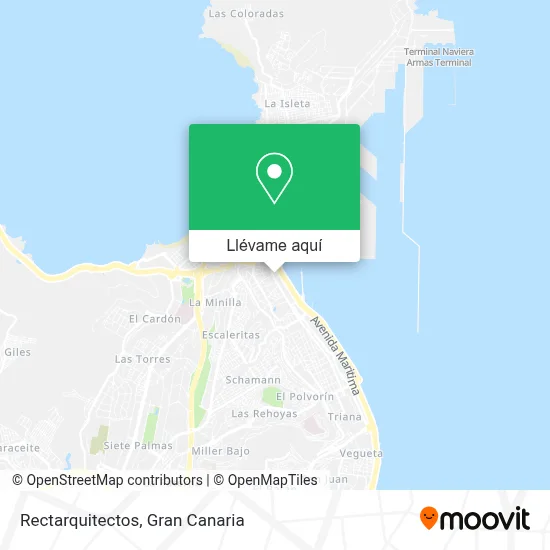 Mapa Rectarquitectos