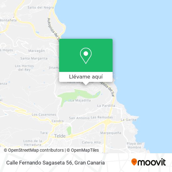 Mapa Calle Fernando Sagaseta 56