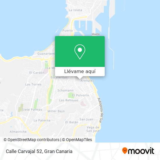 Mapa Calle Carvajal 52
