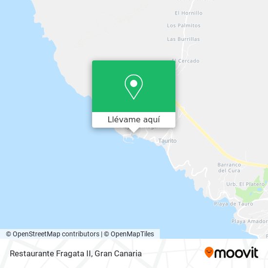 Mapa Restaurante Fragata II