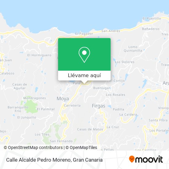 Mapa Calle Alcalde Pedro Moreno