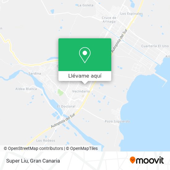 Mapa Super Liu