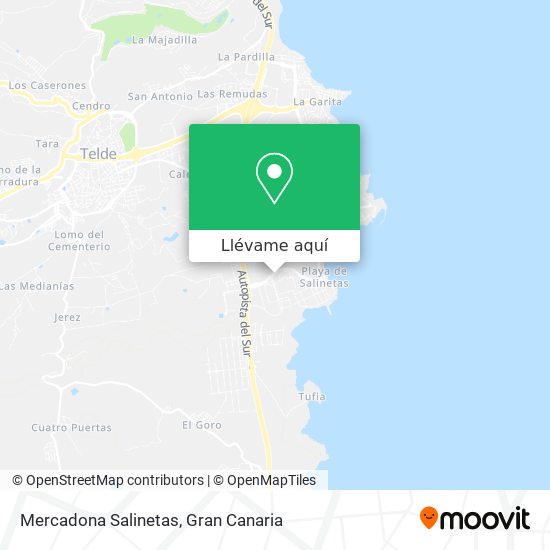 Mapa Mercadona Salinetas