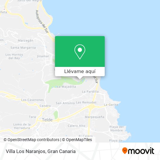 Mapa Villa Los Naranjos