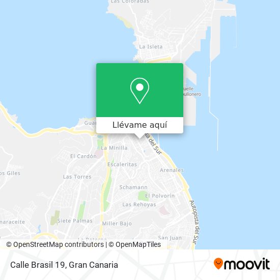 Mapa Calle Brasil 19