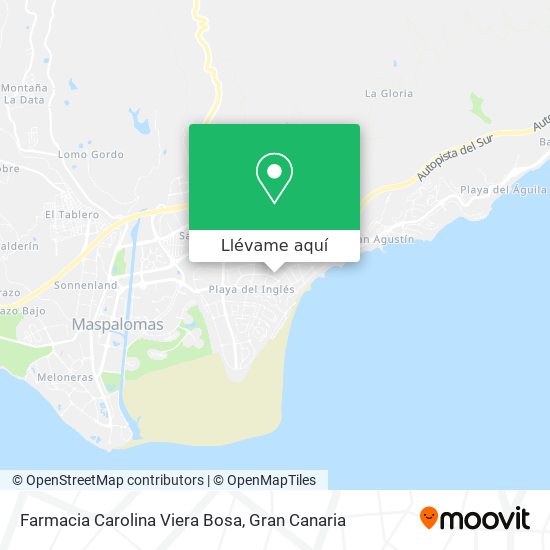 Mapa Farmacia Carolina Viera Bosa