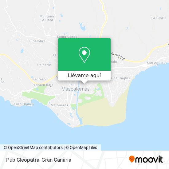Mapa Pub Cleopatra