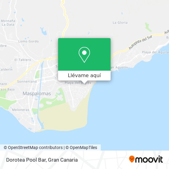 Mapa Dorotea Pool Bar