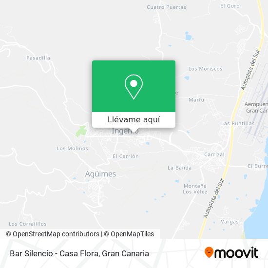 Mapa Bar Silencio - Casa Flora