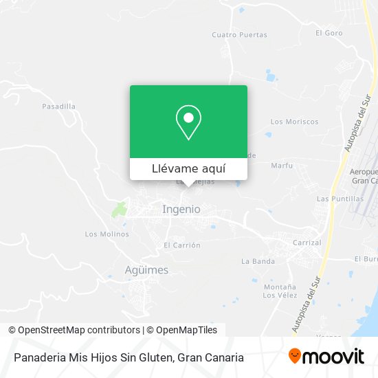 Mapa Panaderia Mis Hijos Sin Gluten