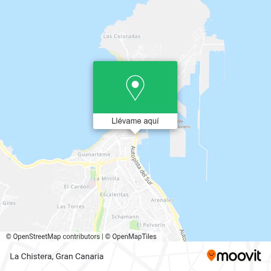 Mapa La Chistera