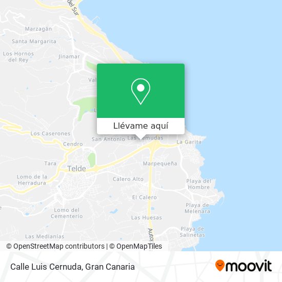 Mapa Calle Luis Cernuda