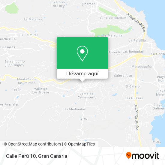 Mapa Calle Perú 10