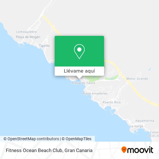 Mapa Fitness Ocean Beach Club