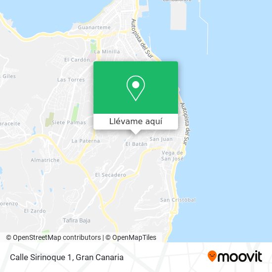 Mapa Calle Sirinoque 1