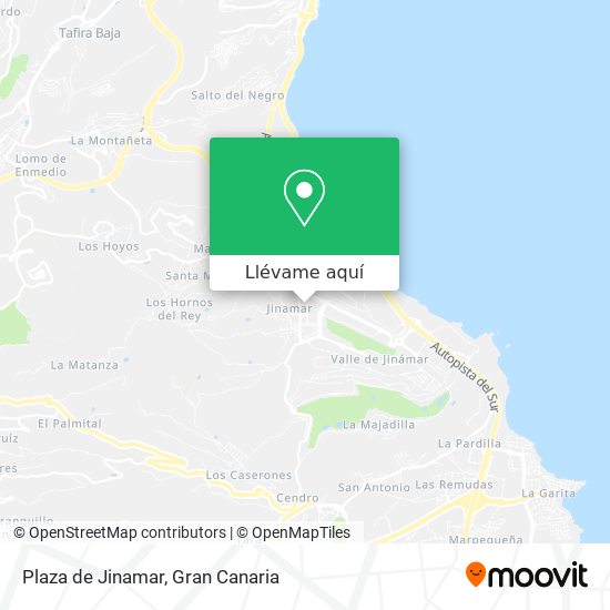 Mapa Plaza de Jinamar