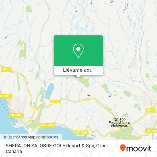 Mapa SHERATON SALOBRE GOLF Resort & Spa