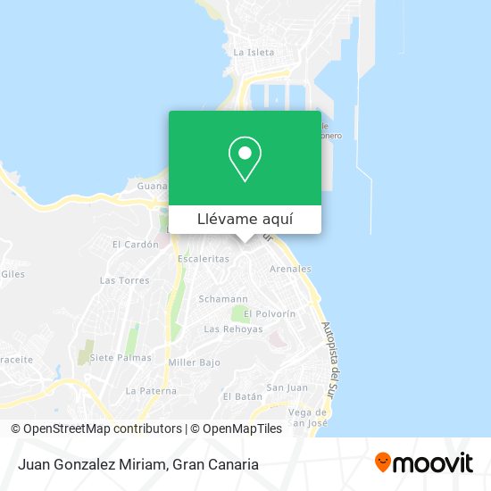 Mapa Juan Gonzalez Miriam