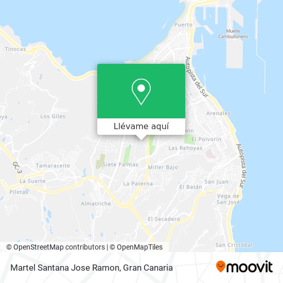 Mapa Martel Santana Jose Ramon