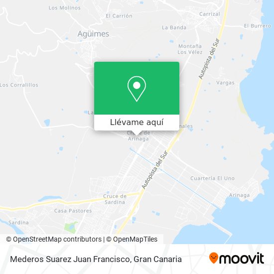 Mapa Mederos Suarez Juan Francisco