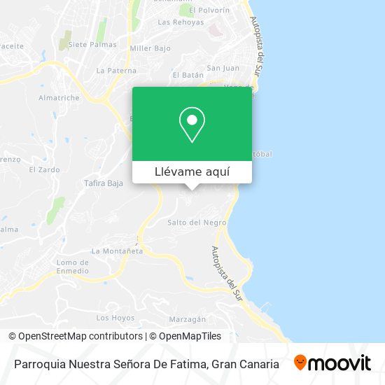 Mapa Parroquia Nuestra Señora De Fatima