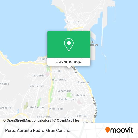 Mapa Perez Abrante Pedro