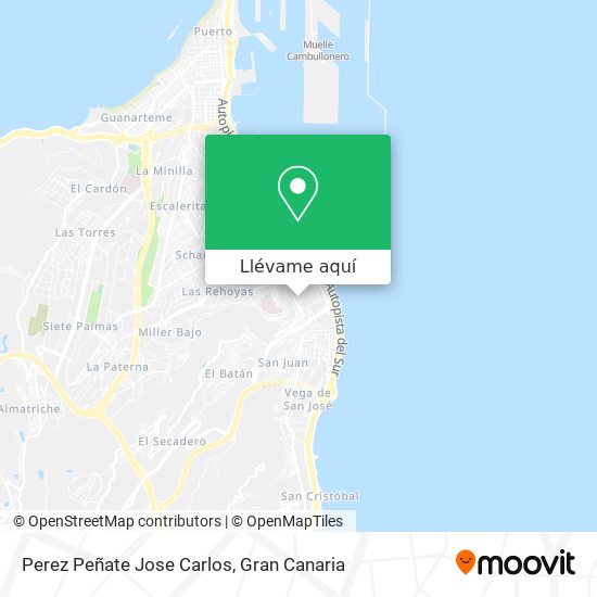 Mapa Perez Peñate Jose Carlos