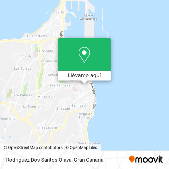 Mapa Rodriguez Dos Santos Olaya