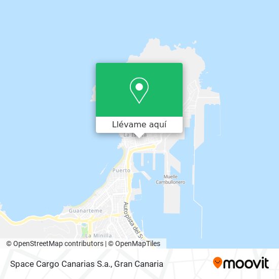Mapa Space Cargo Canarias S.a.