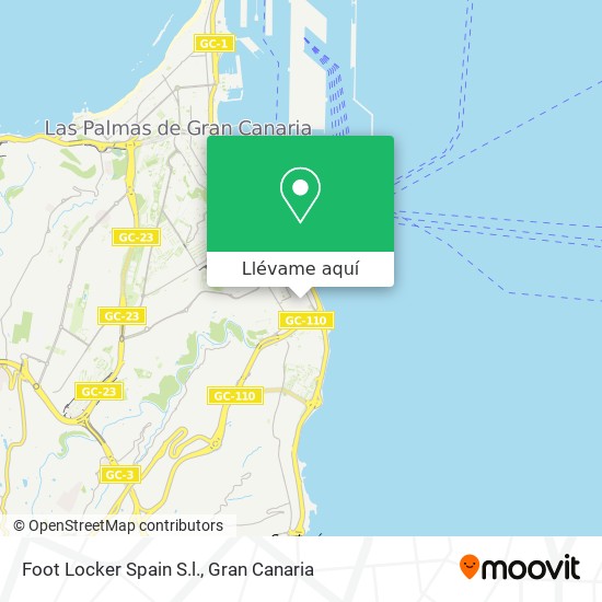Cómo llegar a Foot Locker Spain S.l. en Las Palmas De Gran Canaria en  Autobús?